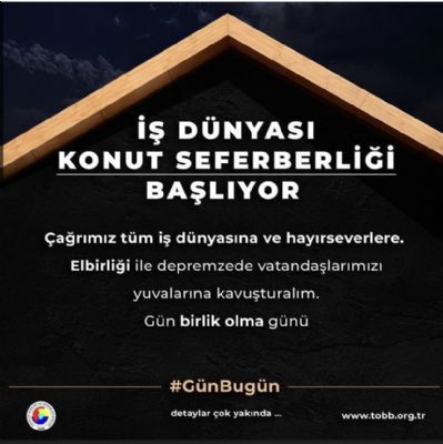 İş Dünyası Konut Seferberliği Başlıyor