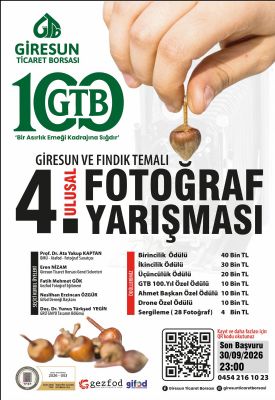 Giresun ve Fındık Temalı 4. Ulusal Fotoğraf Yarışması