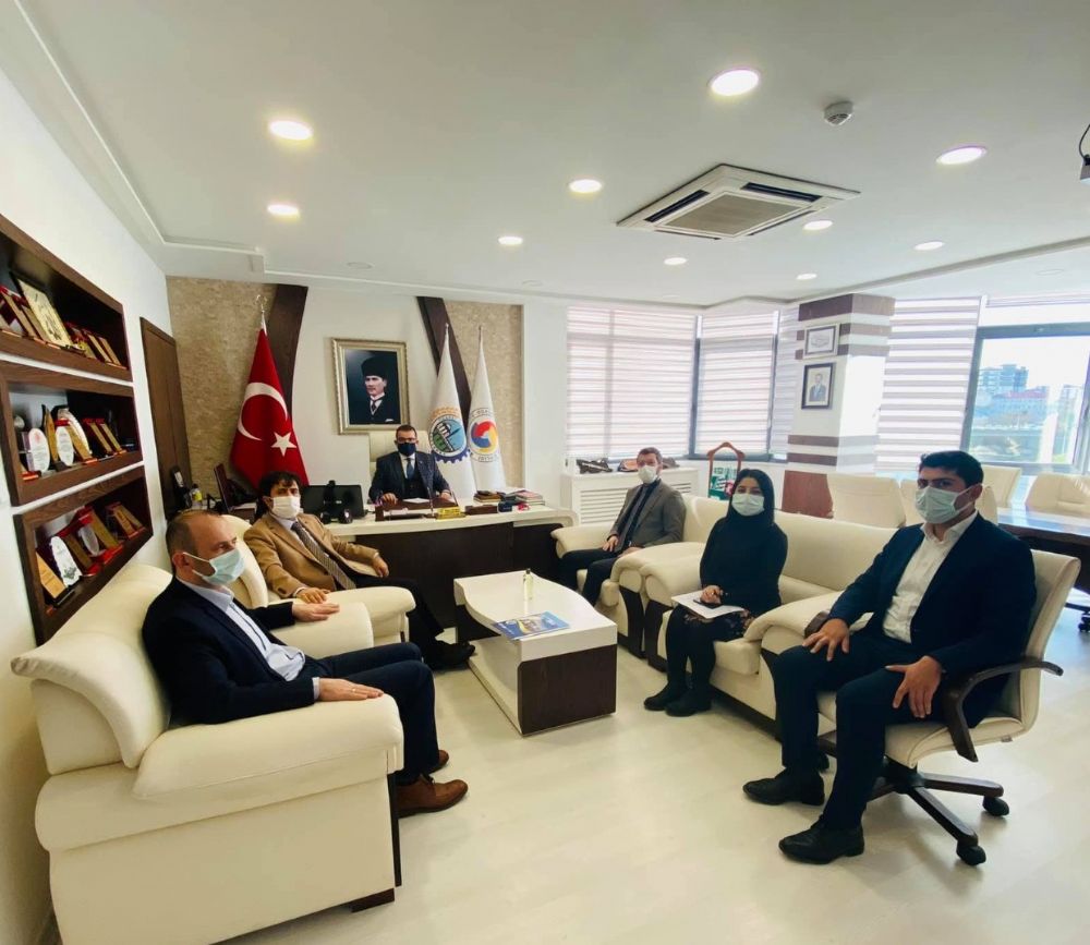 Prof. Dr. Selahattin Kaynak ÇTB ve ÇTSO' yu Ziyaret Etti