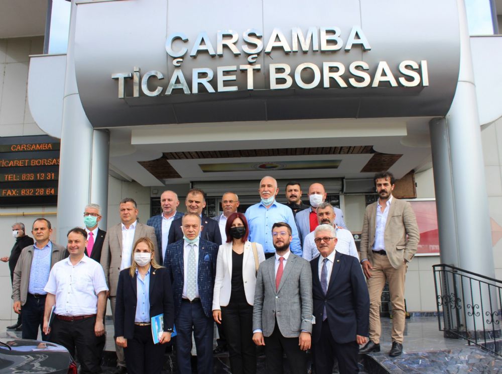 Cumhuriyet Halk Partisi Heyeti ÇTB'yi Ziyaret Etti