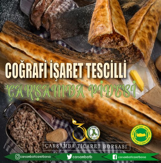 Tescilli Tarihi Lezzet Çarşamba Pidesi