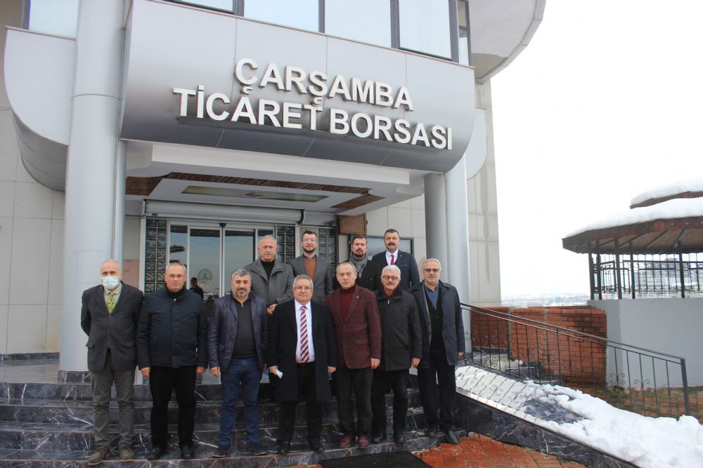 Çarşamba Kaymakam’ı Yıldırım’dan ÇTB'ye Ziyaret