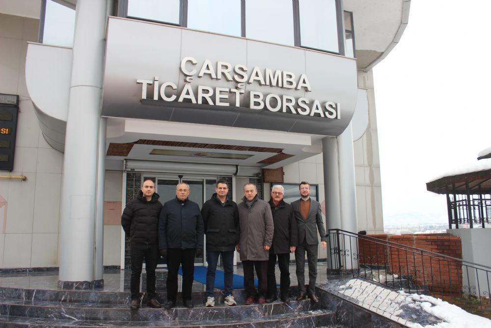 Çarşamba İlçe Emniyet Müdürü Aydemir’den ÇTB'ye Ziyaret