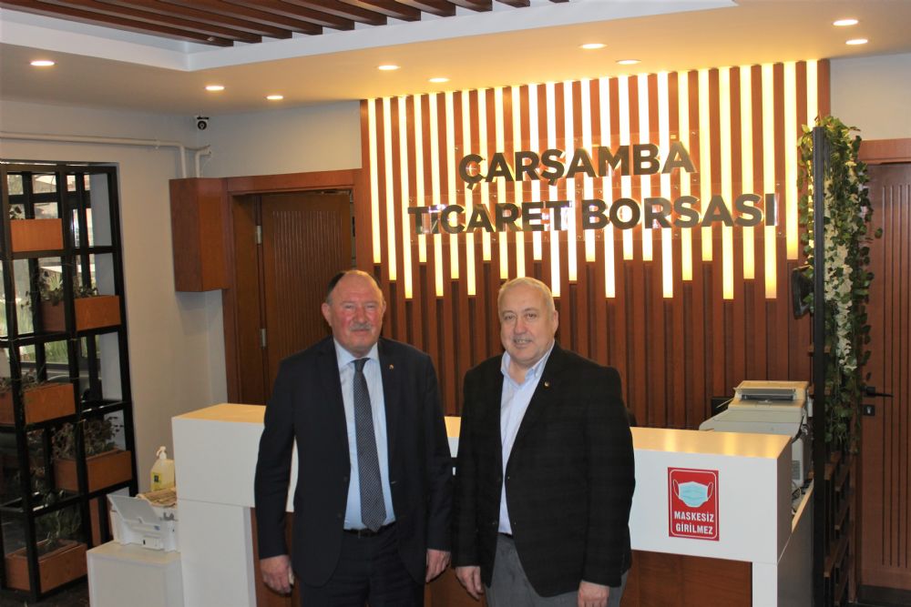 Vezirköprü TSO Başkanı FİŞEKCİ’den Başkan YILMAZ’a Ziyaret