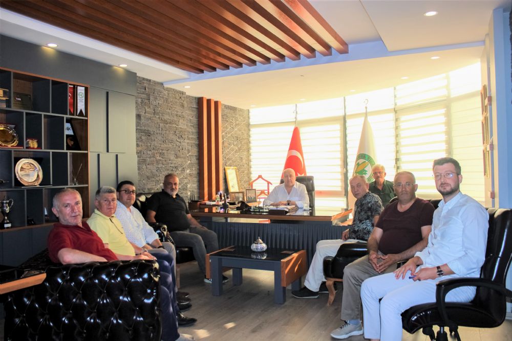 Çarşambaspor’dan Başkan YILMAZ’a Ziyaret