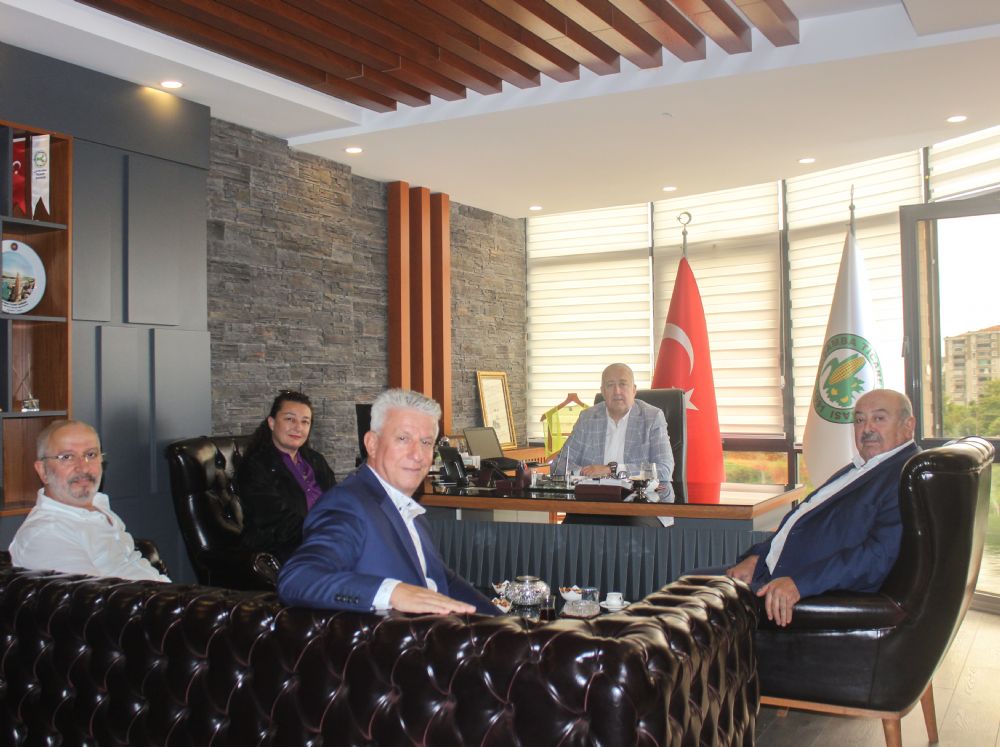 SARIOĞLU’ndan Başkan YILMAZ ‘a Tebrik Ziyareti