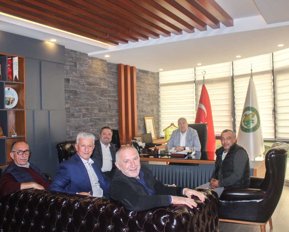 Başkan YILMAZ, KÖSE ve  GÜLÇİÇEK’in  Tebriklerini Kabul Etti