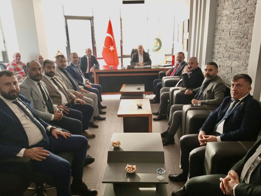 ÇTSO Başkanı Sonkaya’dan ÇTB Başkanı Yılmaz’a Ziyaret 