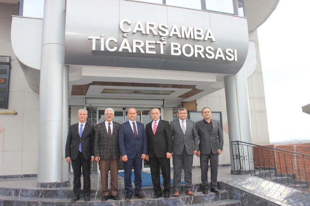 Toraman, Samsun Sosyal Güvenlik Kurumunu Ağırladı