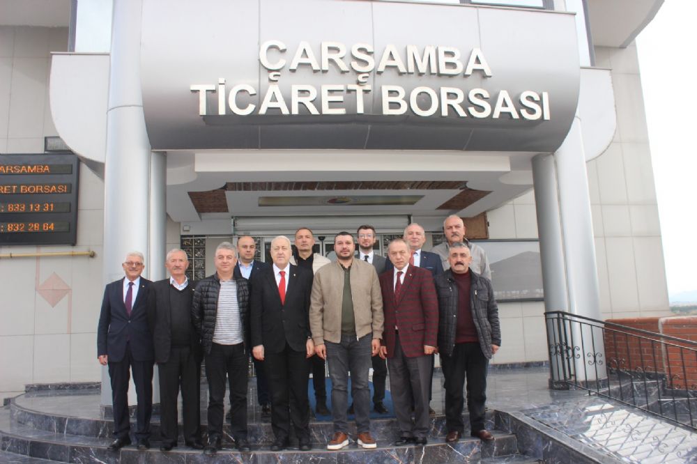 Başkan YILMAZ Çarşamba Muhtarlarını Ağırladı