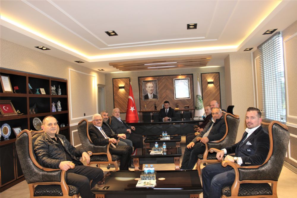 Başkan Yılmaz’dan Başkan Doğan’a İadeiziyaret 