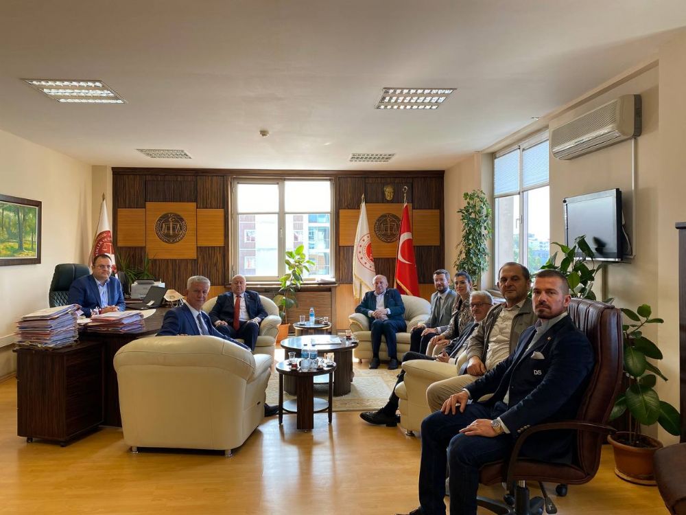 Çarşamba TB'den Adalet Komisyonu Başkanı Yenikaya'ya Ziyaret