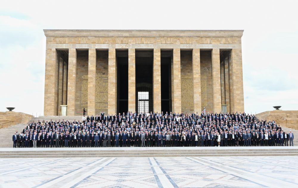 Odalar ve Borsalar Anıtkabir’i Ziyaret Etti