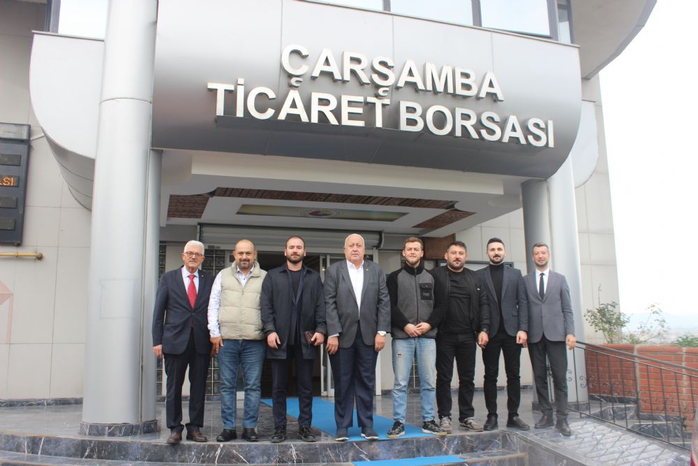 Zafer Partisi Çarşamba İlçe Başkanı Gökdağ’dan ÇTB'ye Ziyaret 