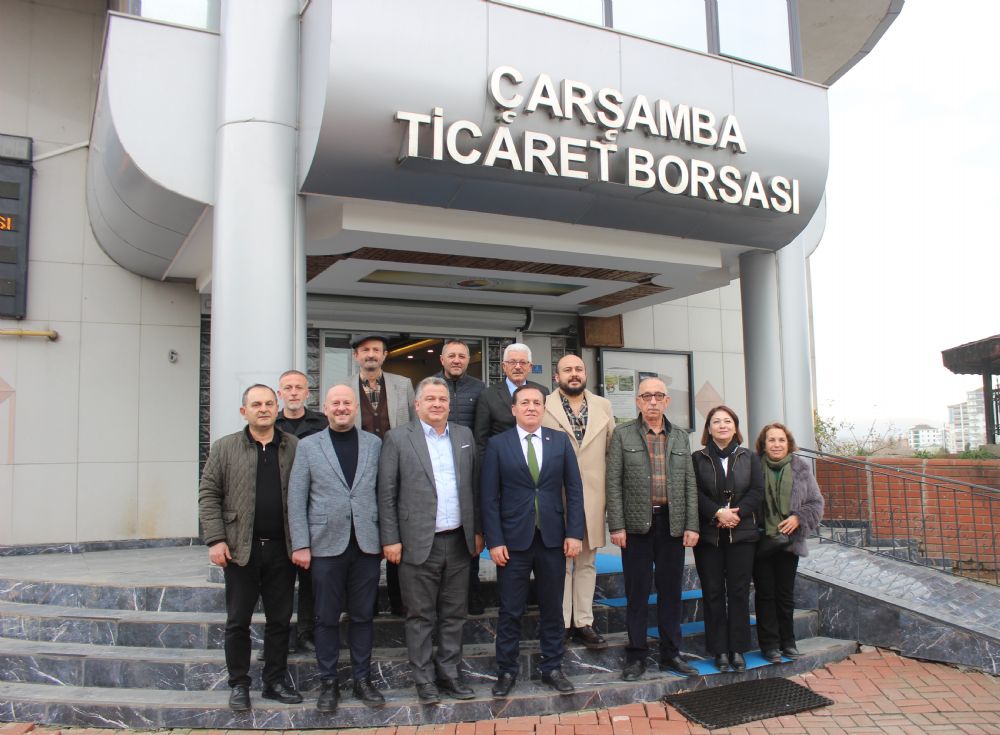 Cumhuriyet Halk Partisi Heyetinden Çarşamba TB'ye Ziyaret