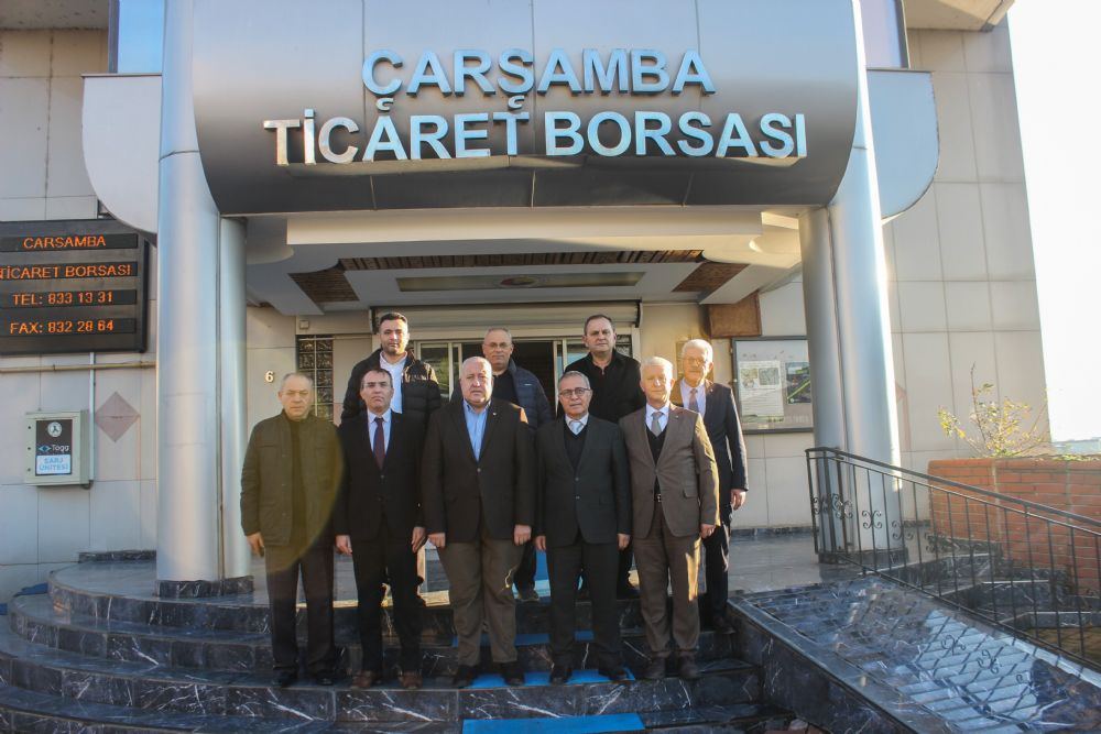 Çarşamba'da İş Birliği Güçleniyor: Ticaret Borsası’na Ziyaret