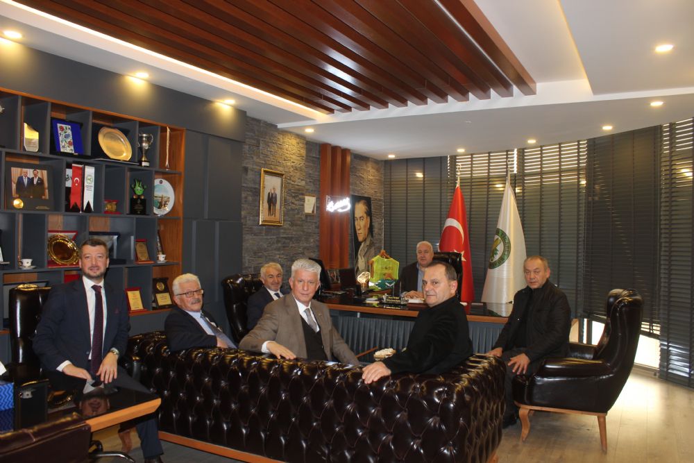 Çarşamba Müftüsü'nden Ticaret Borsası Başkanı YILMAZ’a Ziyaret