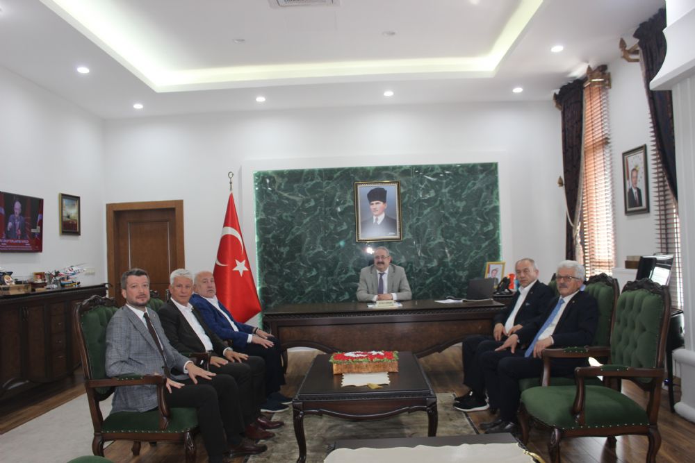 ÇTB Heyetinden Kaymakam Sağlam’a Ziyaret