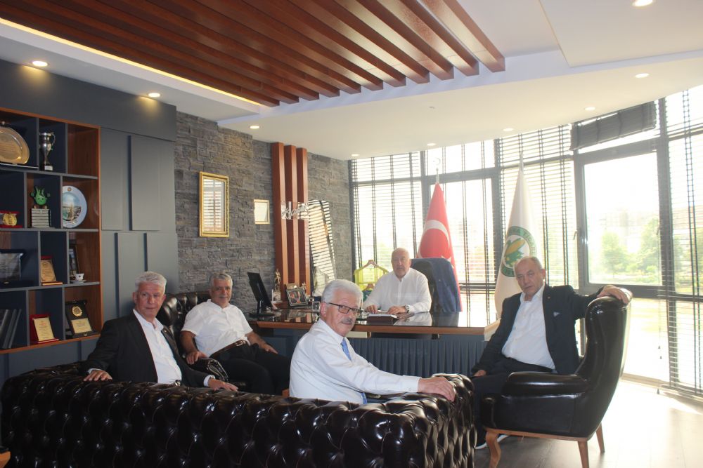 Mali Müşavir Sevgi'den Başkan Yılmaz'a Ziyaret