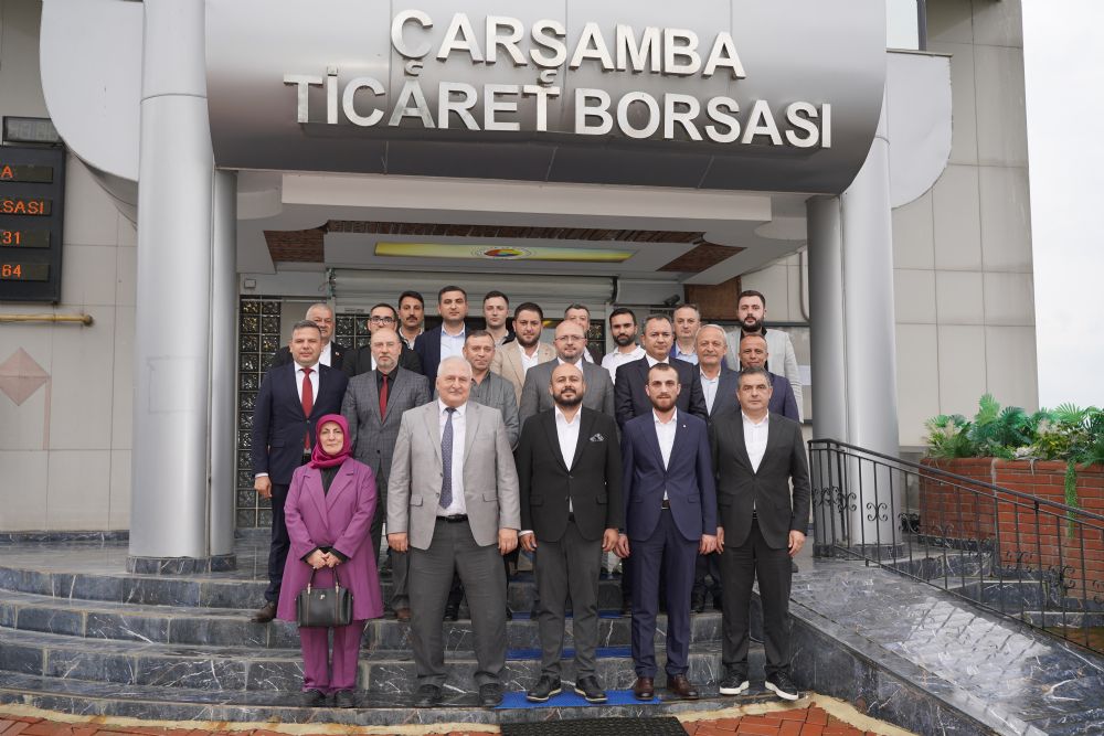 Çarşamba İlçesi Daire Amirlerinden Başkan Yılmaz’a Ziyaret