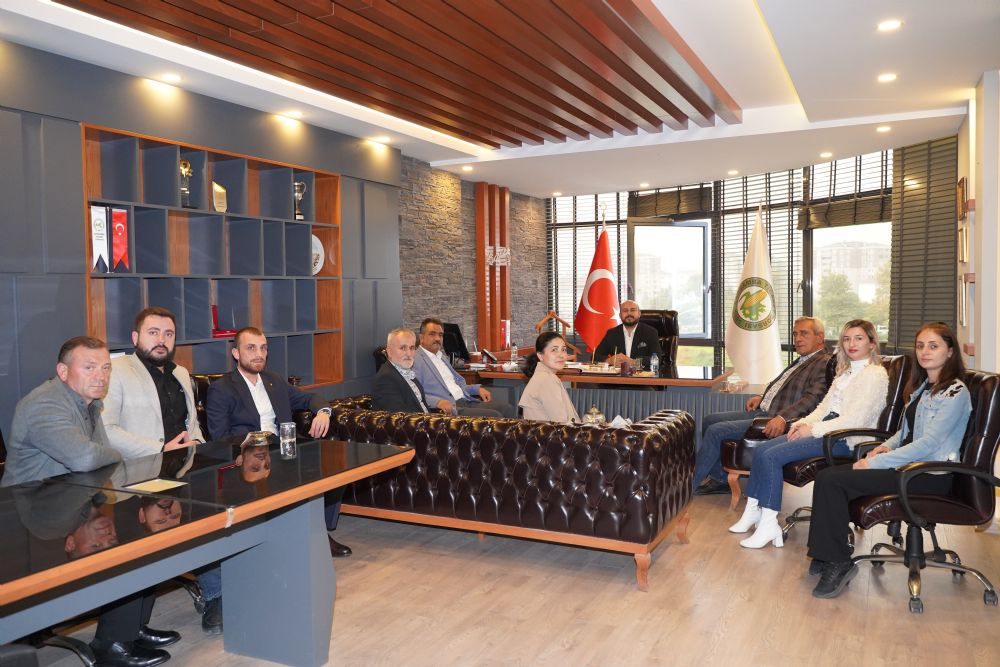 Yeşilırmak Gazeteciler Cemiyeti’nden Çarşamba TB’ye Ziyaret