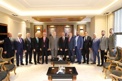 Çarşamba Ticaret Borsası’ndan Başkan Hüseyin Dündar’a Ziyaret