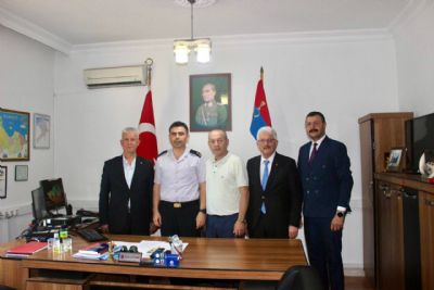 ÇTB’den Jandarma'nın 185. Yıldönümünde Komutan Çelik’e Ziyaret