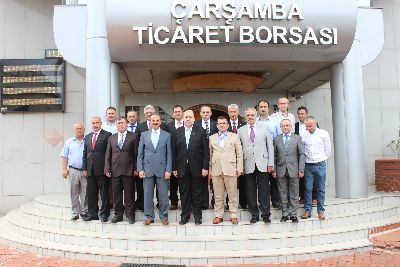 Çrş. Belediye Başkanından Borsamıza Ziyaret