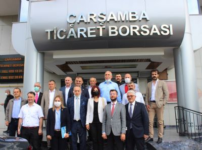 Cumhuriyet Halk Partisi Heyeti ÇTB'yi Ziyaret Etti