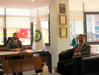 SGK  Müdürü Mehmet Acar’dan Veda Ziyareti