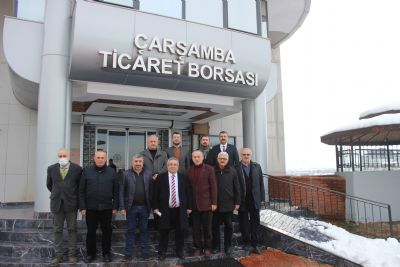 Çarşamba Kaymakam’ı Yıldırım’dan ÇTB'ye Ziyaret
