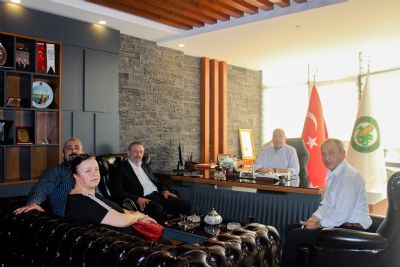 Başkan Adayı SONKAYA’dan Başkan YILMAZ’a Ziyaret