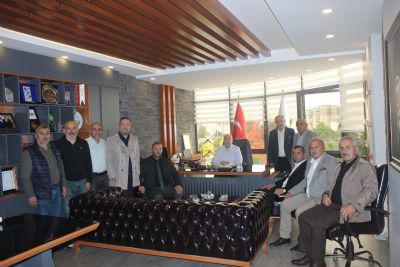 Borsa Başkanı YILMAZ Semiz ve Tırıç’ı Ağırladı