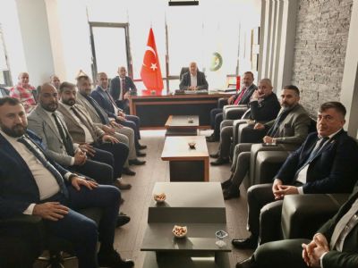 ÇTSO Başkanı Sonkaya’dan ÇTB Başkanı Yılmaz’a Ziyaret 