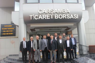 Toraman, Çarşamba Bakkallar Odasını Ağırladı
