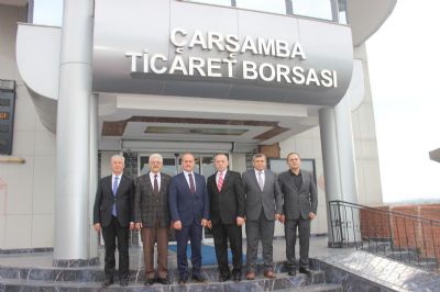 Toraman, Samsun Sosyal Güvenlik Kurumunu Ağırladı