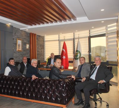 Başkan YILMAZ TUGİK YİK Üyesi Gömeç'i Ağırladı