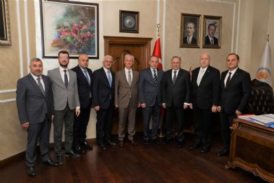 Başkan Yılmaz ve ÇTB Meclisinden Başkan Demir’e Ziyaret