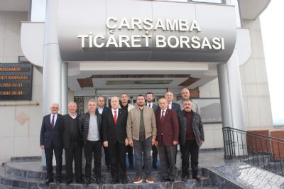 Başkan YILMAZ Çarşamba Muhtarlarını Ağırladı