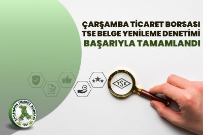 ÇTB TSE Belge Yenileme Denetimi Başarı İle Tamamlandı
