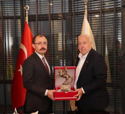Başkan YILMAZ'dan Mehmet MUŞ'a Tebrik