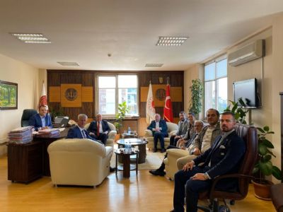 Çarşamba TB'den Adalet Komisyonu Başkanı Yenikaya'ya Ziyaret