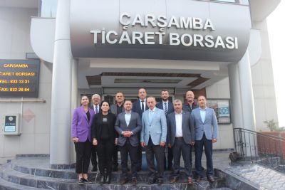 Anadolu ÜPAK’dan Çarşamba Ticaret Borsası’na Ziyaret