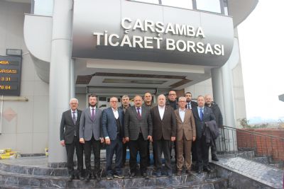 Başkan Karaca’dan Çarşamba TB’ye Ziyaret Başkan Karaca’dan Çarşamba TB’ye Ziyaret
