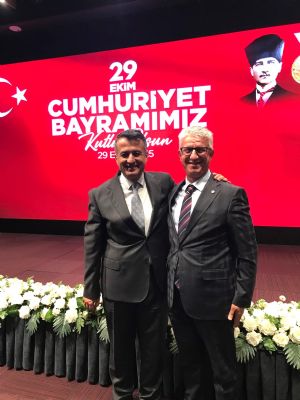 29 Ekim Kutlamaları Kapsamında Kabul Töreni Gerçekleştirildi