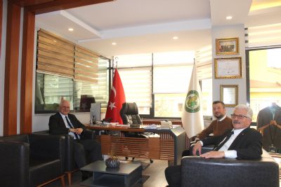 Kaymakamlık Yazı İşleri Müdürü Fethi Sel'den ÇTB'ye Ziyaret