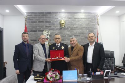 ÇTB'den İlçe Emniyet'ine Anlamlı Ziyaret 