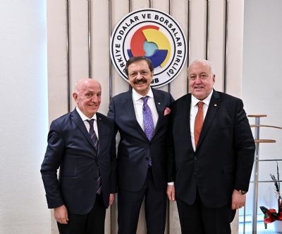 Yılmaz ve Çakır'dan Hisarcıklıoğlu'na Ziyaret