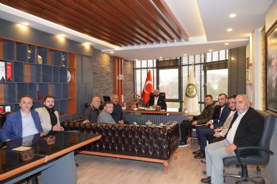 Çarşamba Özel Halk Otobüsleri Kooperatifinden Borsamıza Ziyaret
