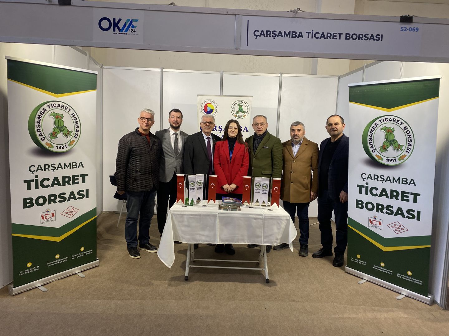 OKAF’a Çarşamba Ticaret Borsası’ndan Çıkartma